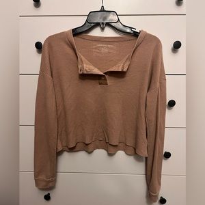 AE cropped long sleeve